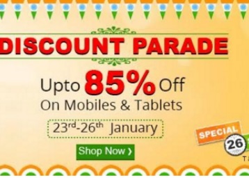 Discount Parade, Upto 85% Off on Branded SmartPhones