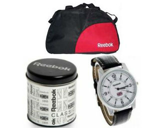 Buy Reebok Duffle Bag With Reebok Watch at Lowest Online
