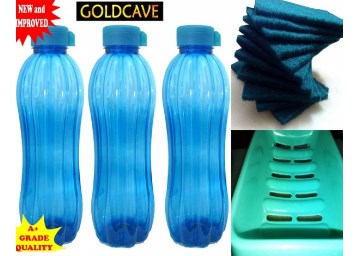 Combo Of 3 Goldcave Water Bottles Cleaning Scrubs Soap at 50% OFF 