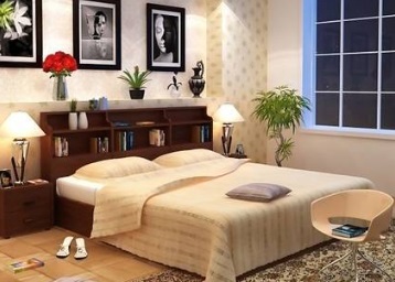 Calino Compressed Wood Queen Sized Bed at Extra 50% off 