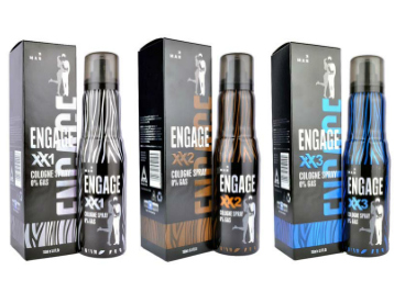 Engage No Gas Cologne Deodorant (Pack Of 3 ) At Lowest Online