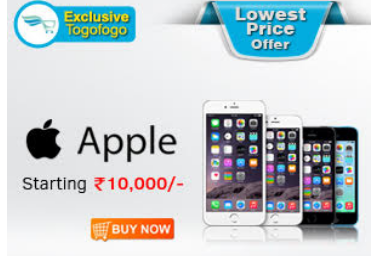 Apple iPhone and iPad At Starting from Rs. 10000