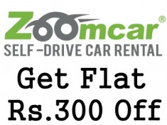 Get Flat Rs.300 Off on Zoomcar No Minimum Booking{Selected Locations}