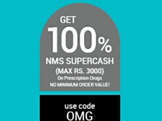 Netmeds Offer - Get 100% NMS Wallet cash on All Medicines