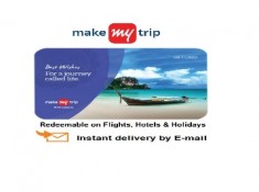 15% Off on MakeMyTrip Gift Cards – Valid on Flights,Hotel and Holidays
