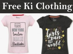 Free Ki Clothing - Buy Kids Clothing's & Get Rs. 150 Paytm Cash