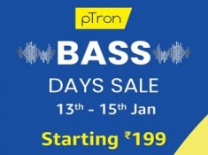 pTron Bass Days Sale: 13-15 Jan Starting From Rs. 199