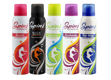Spinz Magic Pack Of 5 Deodorants For Her at Flat 41% off + Extra 5% off.